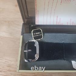 Nos Vintage Budweiser Bud Man Helbros Watch Rare