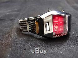 Nos Vintage Seiko / Aka Led Star War Darth Vader Watch