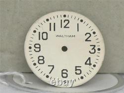 Nos-vintage Military Wwii Dial Waltham 6/0 & Dial 25mm & 3 Pins