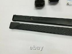 OEM 2015-2021 Ford F150 Truck Running Boards BLACK 5 Crew Cab New T/Off