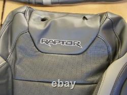 OEM Ford 2017 2018 Raptor Truck Leather Seat Covers New T/O Set SVT Interior nos