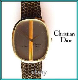 ORIGINAL CHRISTIAN DIOR Stainless Steel UNISEX QUARTZ Watch New Old Stock