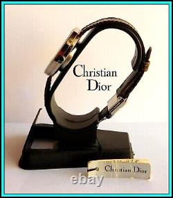 ORIGINAL CHRISTIAN DIOR Stainless Steel UNISEX QUARTZ Watch New Old Stock