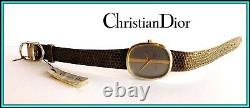 ORIGINAL CHRISTIAN DIOR Stainless Steel UNISEX QUARTZ Watch New Old Stock