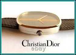 ORIGINAL CHRISTIAN DIOR Stainless Steel UNISEX QUARTZ Watch New Old Stock