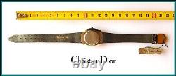 ORIGINAL CHRISTIAN DIOR Stainless Steel UNISEX QUARTZ Watch New Old Stock