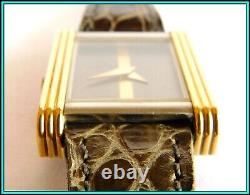 ORIGINAL CHRISTIAN DIOR Watch, Stainless Steel & 18K Solid Gold New Old Stock