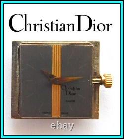 ORIGINAL CHRISTIAN DIOR Watch, Stainless Steel & 18K Solid Gold New Old Stock