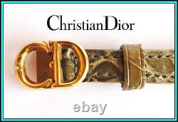 ORIGINAL CHRISTIAN DIOR Watch, Stainless Steel & 18K Solid Gold New Old Stock