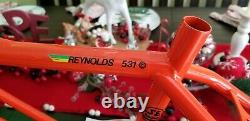 Old BMX NOS SE Racing Quadangle Freestyle Rare Buff Orange Hutch Vector Gear