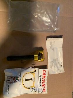 Old School NOS Pro Neck Gold BMX Stem Triton PK DG JMC Tuff Brute Redline