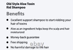 Old Style Aloe Toxin Rid Shampoo + Zydot Ultra Clean Box + Directions