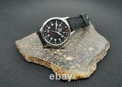 Ollech Wajs MP AS 2063 Automatic 38mm Watch Military Broardarrow Ltd Edition NOS