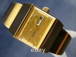 Omax Automatic Swiss Watch Skin Diver Vintage 1970s NOS New Old Cal AS 2066