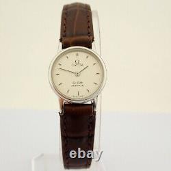 Omega / De Ville Nos New Old Stock Lady's Steel Wrist Watch