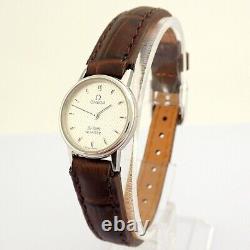 Omega / De Ville Nos New Old Stock Lady's Steel Wrist Watch