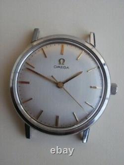 Omega cal. 601 swiss men's new old stock analog ref. 131.019 vintage wrist watch