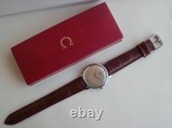 Omega cal. 601 swiss men's new old stock analog ref. 131.019 vintage wrist watch