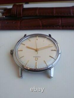 Omega cal. 601 swiss men's new old stock analog ref. 131.019 vintage wrist watch