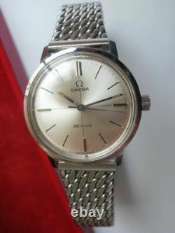 Omega seamaster de ville cal. 630 analog steel new old stock vintave wrist watch