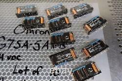 Omron G7SA-5A1B 24VDC Relays AC250V 6A New Old Stock (Lot of 10)
