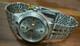 Orient Crystal 21 Jewels Automatic Watch NOS Silver Dial Day Date Vintage