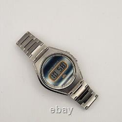 Orient Quartz H661609-60 Digital NOS Vintage Men's Watch Working Condition Rare