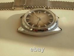 Orient cal. 46741 automatic steel Japan men's new old stock vintage wrist watch