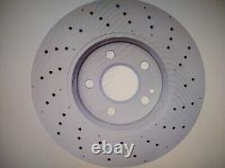 Pair (2) RAYBESTOS 982093 Vented/Coated Disc Brake Rotors NEW OLD STOCK