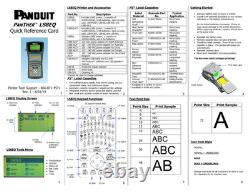 Panduit LS8EQ Qwerty Hand-Held Thermal Transfer Printer New old stock