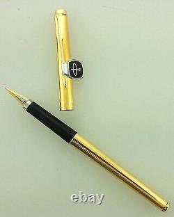 Parker 180 Imperial Fountain Pen NOS 14K F-Br Nib Mint