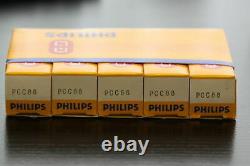 Pcc88/7dj8 Philips Sleeved 5pcs Nos Valves/tubes