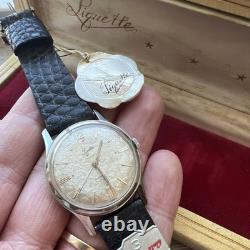 Piquette NOS watch 17 Jewel Box And Hangtags! Stunning Dial