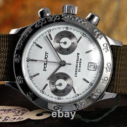 Poljot Chronograph 3133 Standard Watch Mechanical NOS 1990er Russia Vintage