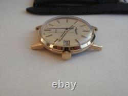 Poljot men's russian new old stock mechanical gold plated vintage wrist watch