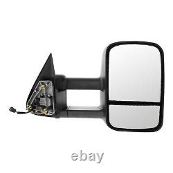 Power Towing Mirror Pair For 1999-2006 Chevy Silverado 1500 Htd Telescopic