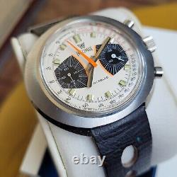 Precimax Chronograph New Old STOCK Cal. V. 7733 Vintage Oversized Watch