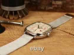 Pulsometer Ex Rare OLD stock Russian USSR medical wrist watch Slawa Slava NOS
