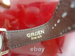 RARE! 50s VINTAGE GRUEN AUTOMATIC NEW OLD STOCK, ORIGINAL BAND, NO SCRATCHES