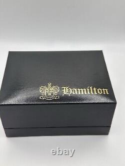 RARE Hamilton Power World Time Calendar Ref. 898416 Men's Quartz Watch NOS