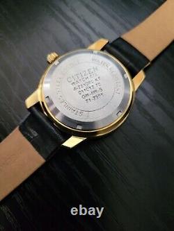 RARE NEW Old Stock Vintage Citizen KK140 Automatic Men's Leather Watch