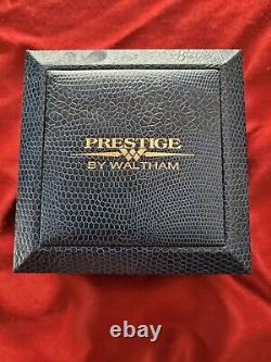 RARE NEW Old Stock Waltham Prestige Men's Watch New Battery Full Set