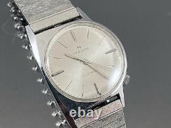 RARE NOS 1965 Hamilton Accumatic A-504 Watch Automatic SS Asymmetrical Case