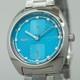 RARE! NOS SEIKO ALBA Fusion VD77-KHF0 AFSK402 Qz Small Second Blue 36mm Men's
