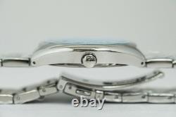 RARE! NOS SEIKO ALBA Fusion VD77-KHF0 AFSK402 Qz Small Second Blue 36mm Men's