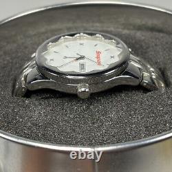 RARE NOS Snap On Tools 4304780-4T Custom Socket Wrist Watch Silver Band VTG