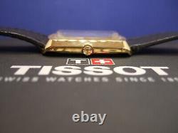 RARE New Old Stock Men's Tissot Blazer FZ41063 Slim Gold Plated Mechanical Watch