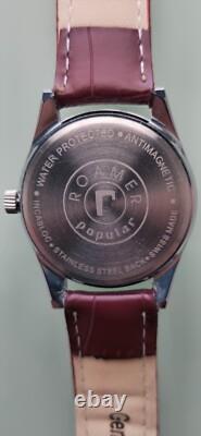 RARE New Old Stock VINTAGE Roamer FHF ST96 Mechanical Men's Watch BEAUTIFUL