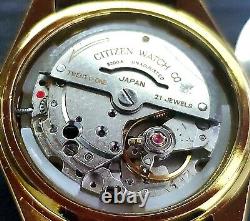 RARE New Old Stock Vintage Citizen Eagle 7 Automatic Day Date Men's Watch