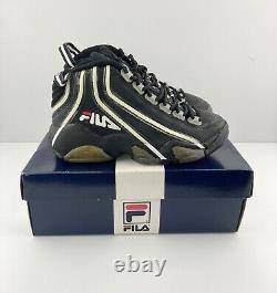 RARE! NewithOld Stock 1996 Fila Stack 2 Jerry Stackhouse OG Leather Sneakers sz 4